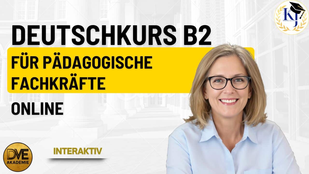 Online Deutschkurs B2 für Erzieher