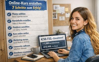 Online-Kurs erstellen: Kompletter Leitfaden in 7 Schritten