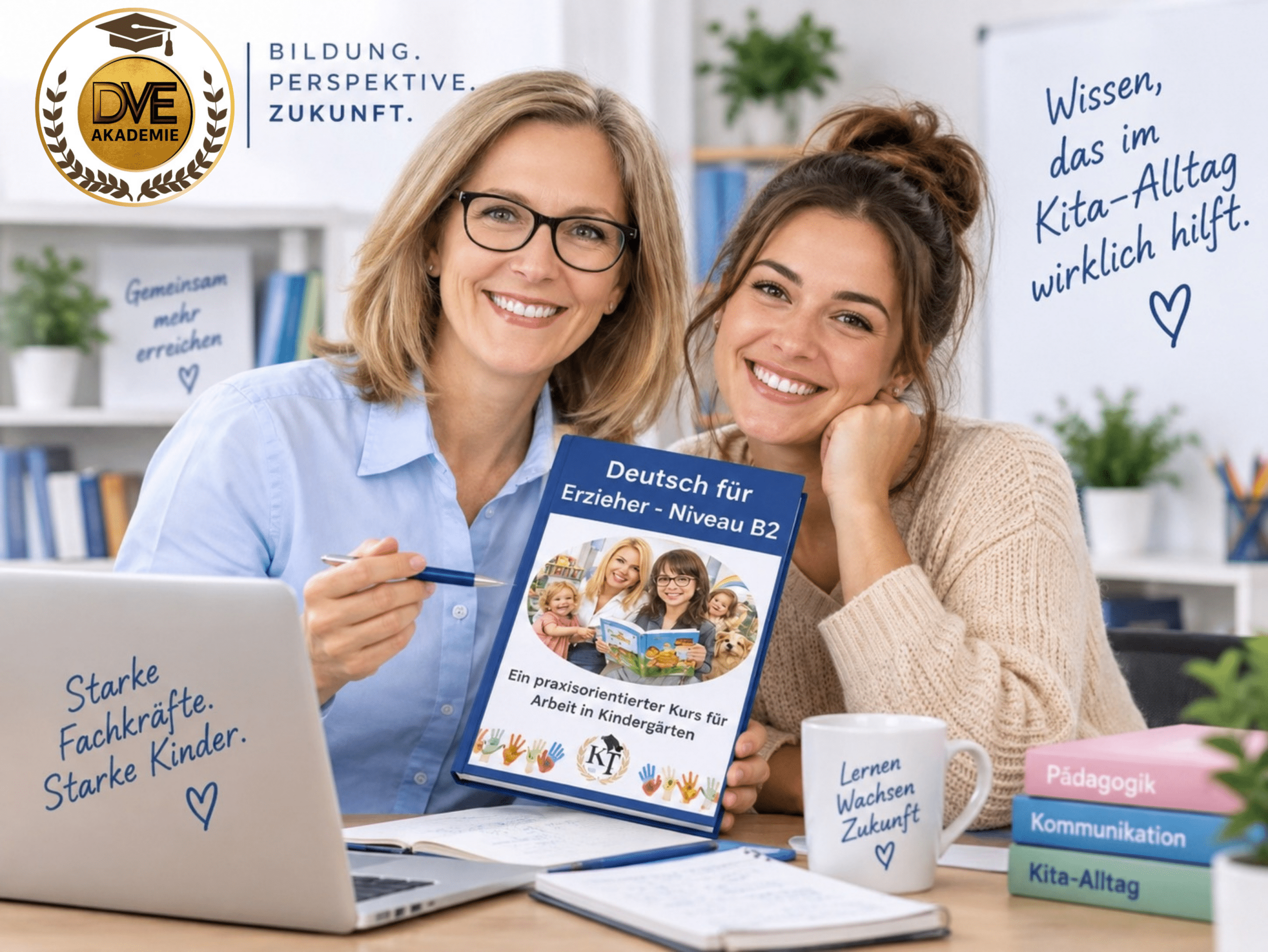 Deutschkurs B2 für pädagogische Fachkräfte